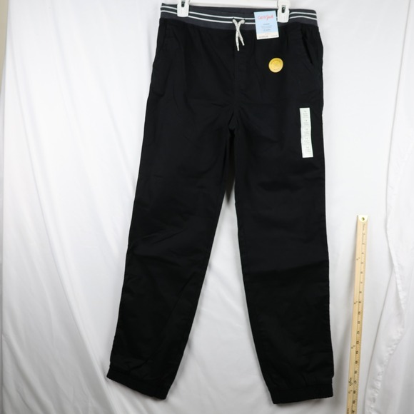 Cat & Jack Other - Cat & Jack Jogger Pants Boys 18 Husky Reinforced‎ Knee Stretch Drawstring New